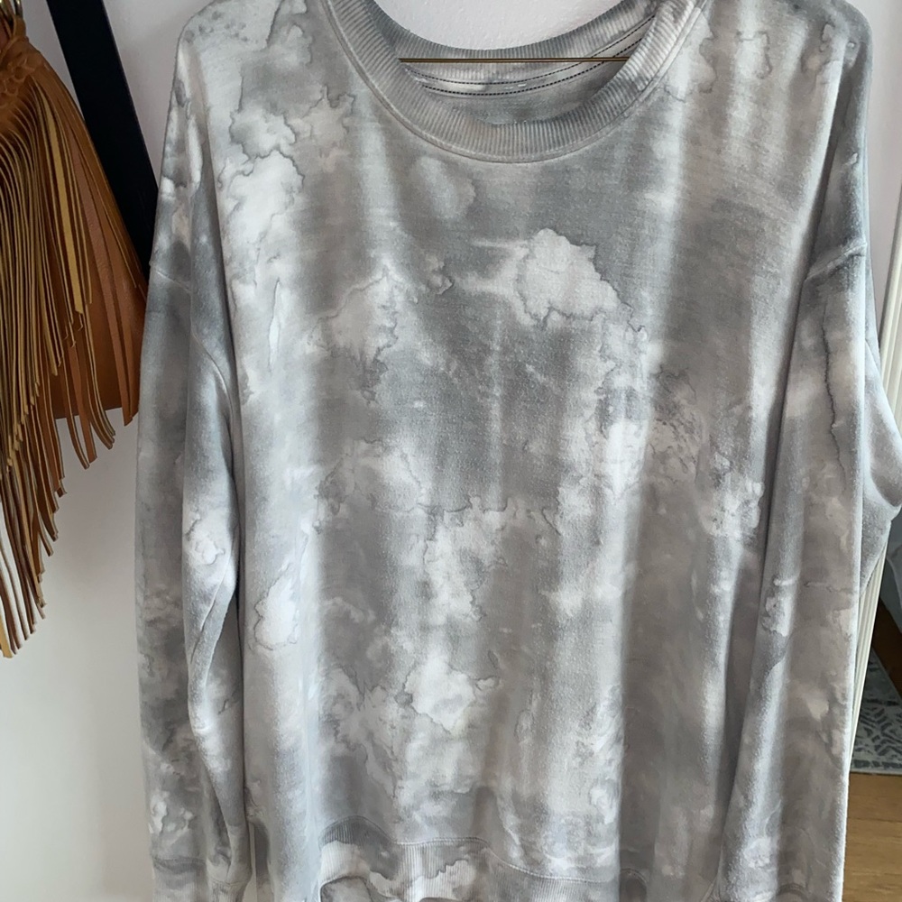 Marble Crew Neck Sweater